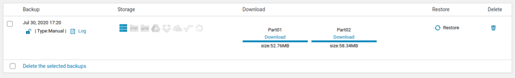 Download Datensicherung